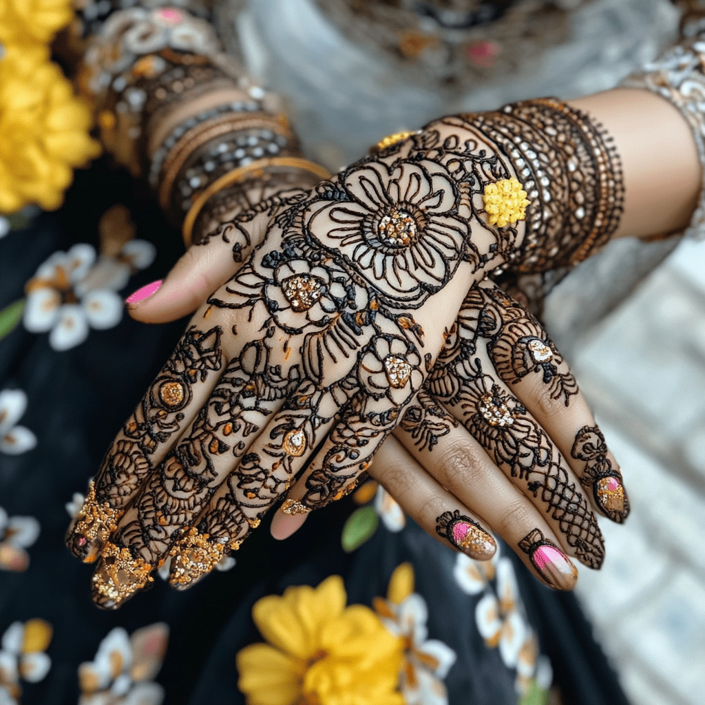 Beautiful bridal Mehndi designs by Louis Robbin on Mehndi World