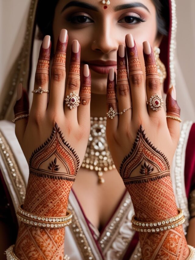 Unique places to apply Mehndi