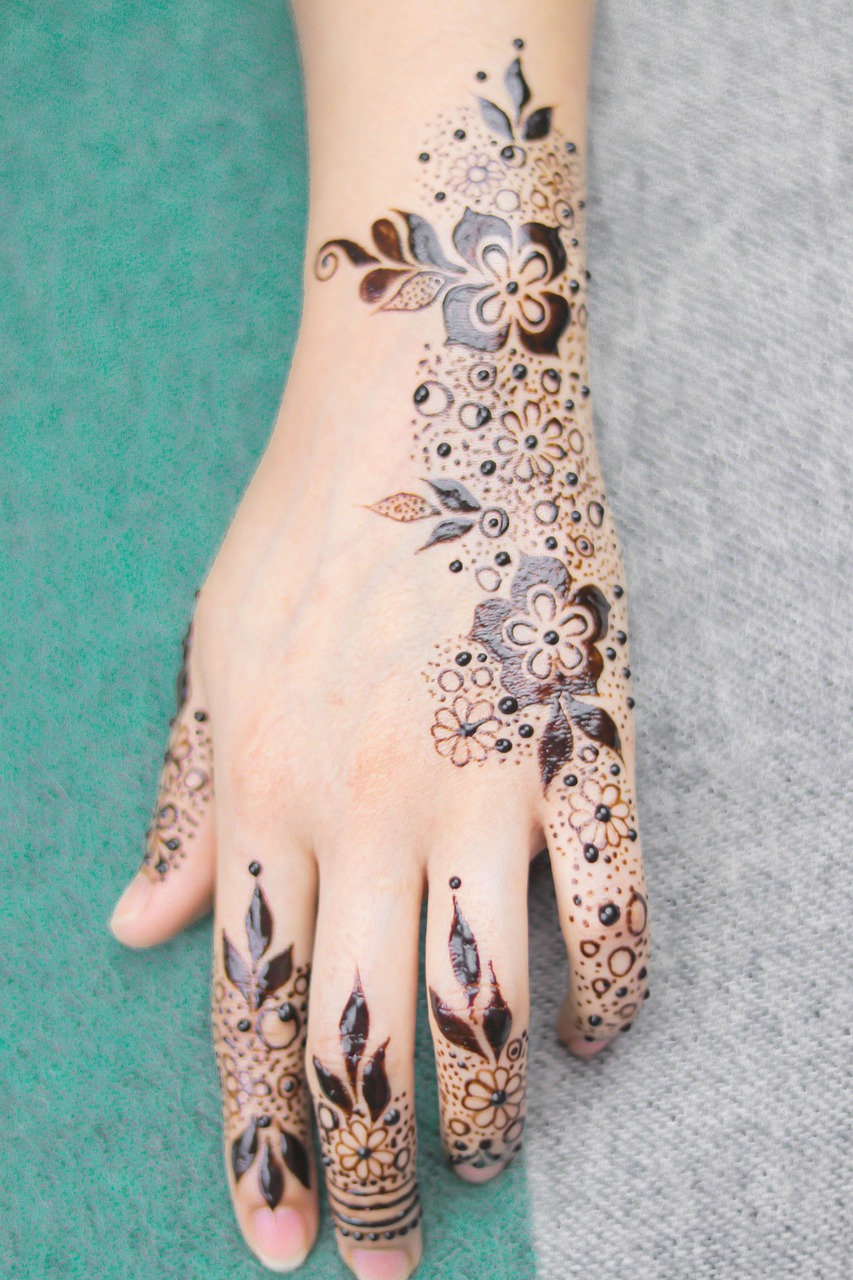 Key Aspect of Back Side Mehndi Design Arabic