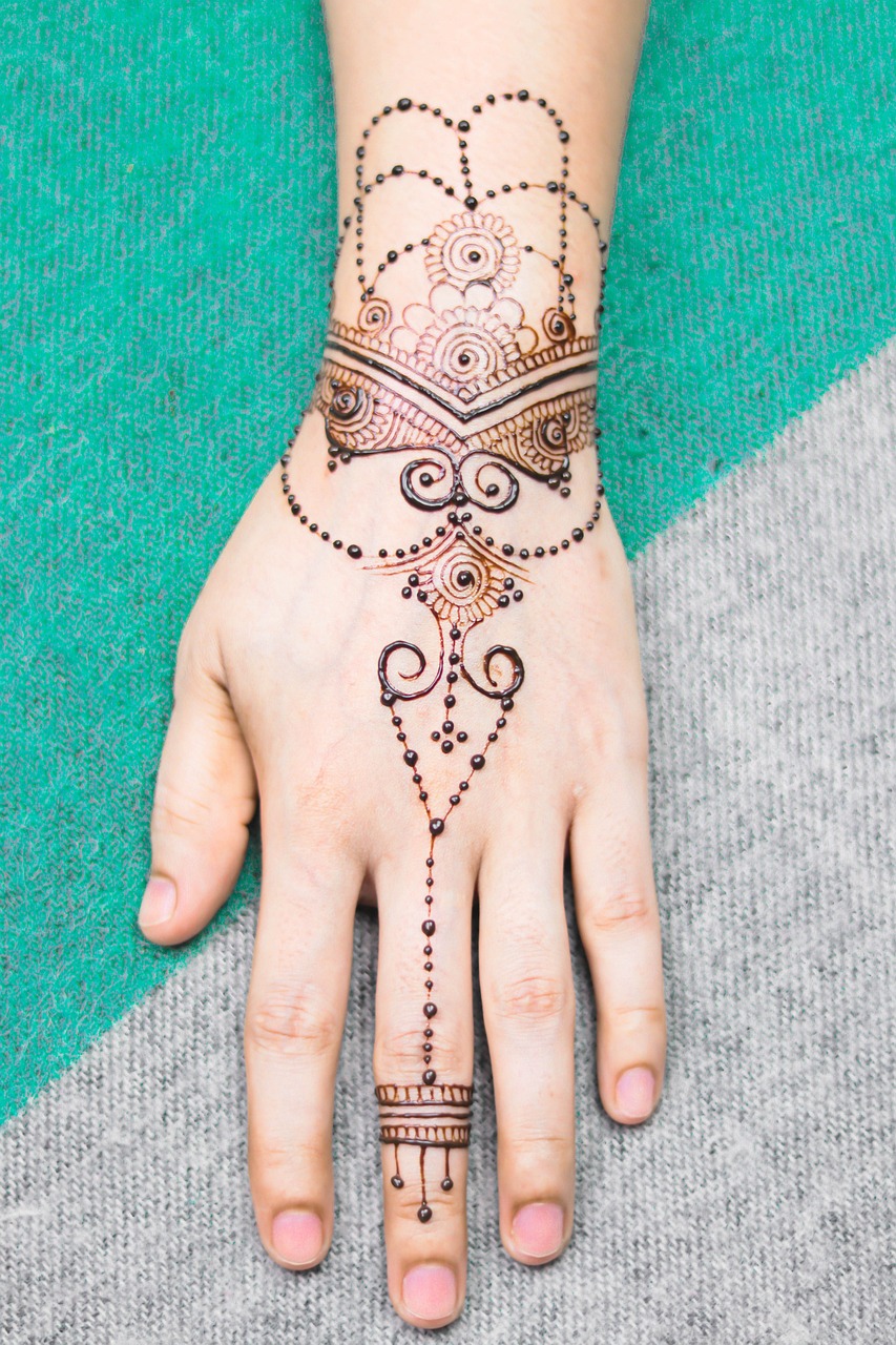 Customization Options for Bridal Back Side Mehndi Design