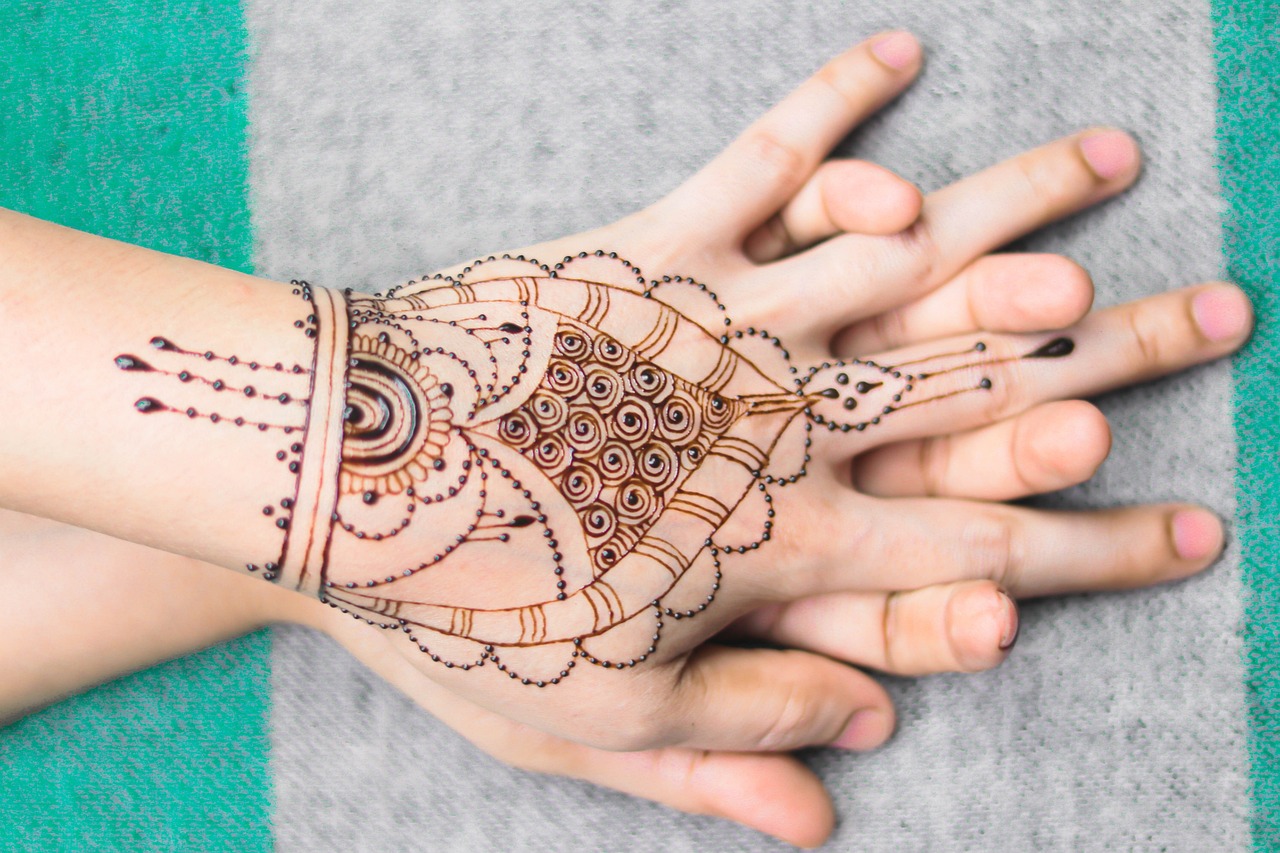 Popular Patti Mehndi Patterns to Try