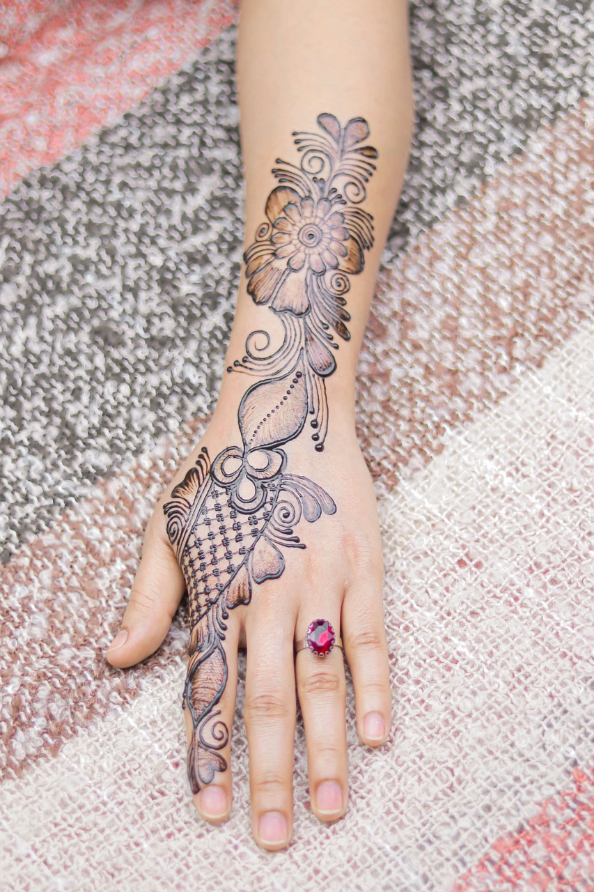 Symbolism and Design Variations in Bridal Name Mehndi