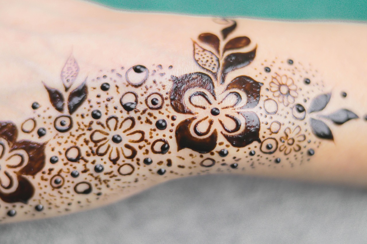 The Versatility of Arabic Flower Mehndi Designs